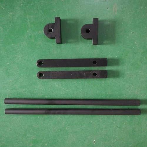 Installation of split steel pipe support Installation of split steel pipe support